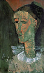  Amedeo Modigliani Pierrot (also known as Self Portrait as Pierrot) - Hand Painted Oil Painting