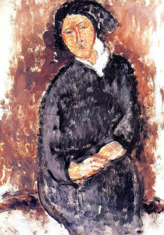  Amedeo Modigliani Seated Woman - Hand Painted Oil Painting