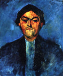  Amedeo Modigliani The Typographer (also known as Pedro) - Hand Painted Oil Painting