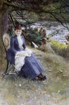  Anders Zorn In Scotland (also known as Mrs. Symons) - Hand Painted Oil Painting