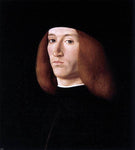  Andrea Solario Portrait of a Young Man - Hand Painted Oil Painting