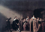  Anthonie Palamedesz Party Scene with Music - Hand Painted Oil Painting