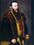  Anthonis Mor Van Dashorst Portrait of Giovanni Battista di Castaldo - Hand Painted Oil Painting