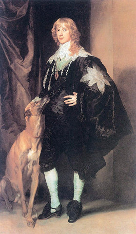 Sir Antony Van Dyck James Stuart, Duke of Lennox and Richmond - Hand Painted Oil Painting