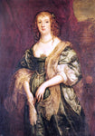  Sir Antony Van Dyck Portrait of Anne Carr, Countess of Bedford - Hand Painted Oil Painting