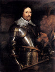  Sir Antony Van Dyck Portrait Of Frederik Hendrik - Hand Painted Oil Painting