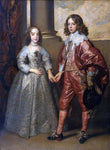  Sir Antony Van Dyck William II, Prince of Orange and Princess Henrietta Mary Stuart, daughter of Charles I of England - Hand Painted Oil Painting