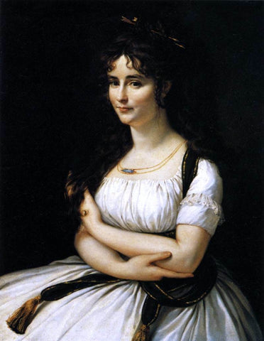  Antoine-Jean Gros Madame Pasteur - Hand Painted Oil Painting