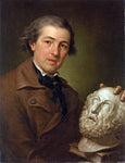 Anton Raphael Mengs Portrait of a Guiseppe Fanchi (1731 - 1806) - Hand Painted Oil Painting
