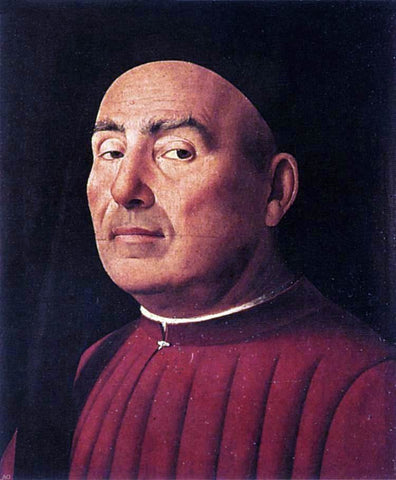  Antonello Da Messina Trivulzio Portrait - Hand Painted Oil Painting