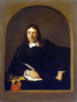  Arie De Vois Portrait of a Notary - Hand Painted Oil Painting