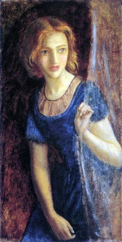  Arthur Hughes Mariana at the Window - Hand Painted Oil Painting
