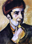  August Macke Portrait of Franz Marc - Hand Painted Oil Painting