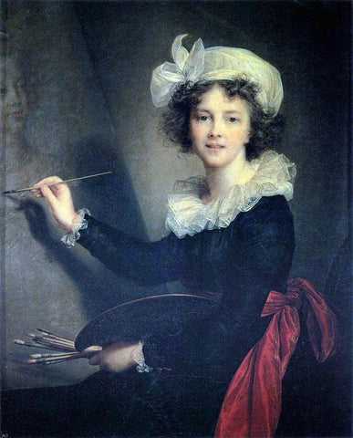  Elisabeth Le Brun Self-Portrait - Hand Painted Oil Painting