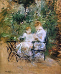  Berthe Morisot In the Garden - Hand Painted Oil Painting