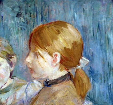  Berthe Morisot Jeannie's Head (also known as Tete de Jeannie) - Hand Painted Oil Painting