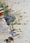  Berthe Morisot Little Girl in a Garden - Hand Painted Oil Painting