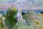 Berthe Morisot On the Cliff at Portrieux - Hand Painted Oil Painting