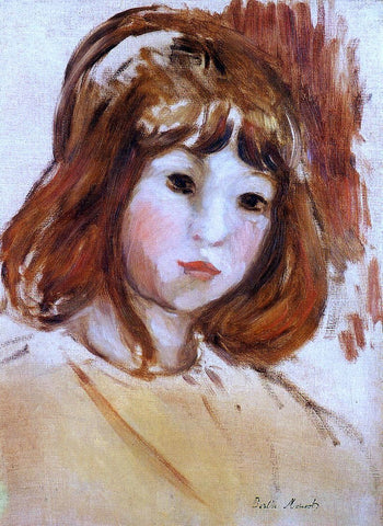  Berthe Morisot Portrait of a Young Girl - Hand Painted Oil Painting