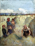  Camille Pissarro Haymaking - Hand Painted Oil Painting