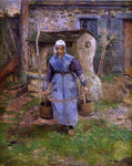  Camille Pissarro Mother Presle, Montfoucault - Hand Painted Oil Painting