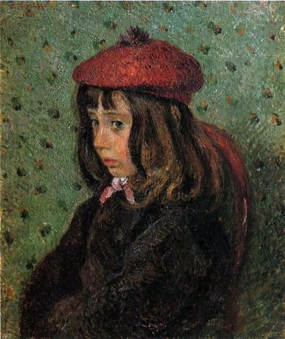  Camille Pissarro Portrait of Felix Pissarro - Hand Painted Oil Painting