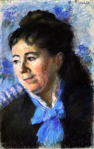  Camille Pissarro Portrait of Madame Felicie Vellay Estruc - Hand Painted Oil Painting