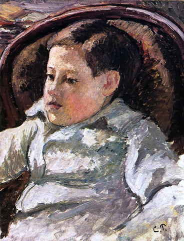  Camille Pissarro Portrait of Paulemile - Hand Painted Oil Painting