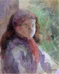  Camille Pissarro Portrait of the Artist's Son, Ludovic-Rudolphe - Hand Painted Oil Painting