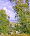  Camille Pissarro Resting in the Woods at Pontoise - Hand Painted Oil Painting