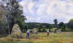  Camille Pissarro The Harvest at Montfoucault - Hand Painted Oil Painting