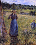  Camille Pissarro The Tedder - Hand Painted Oil Painting