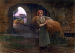  Camille-Felix Bellanger Carrying the Sheaves - Hand Painted Oil Painting