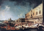 Canaletto Arrival of the French Ambassador in Venice - Hand Painted Oil Painting