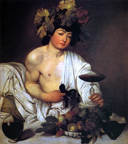  Caravaggio Bacchus - Hand Painted Oil Painting
