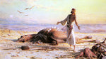  Carl Haag Shipwreck in the Desert - Hand Painted Oil Painting