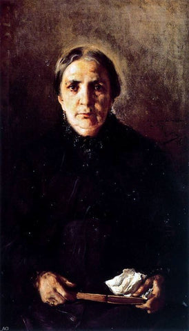  Cecilio Pla y Gallardo Madre del Pintor - Hand Painted Oil Painting