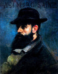  Cecilio Pla y Gallardo Retrato de Casimiro Sainz - Hand Painted Oil Painting