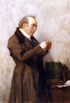  Charles Green The Schoolmaster - Hand Painted Oil Painting