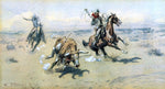  Charles Marion Russell The Bolter, #2 - Hand Painted Oil Painting