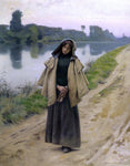  Charles Sprague Pearce Solitude - Hand Painted Oil Painting
