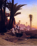  Charles-Theodore Frere The Egyptian Potter - Hand Painted Oil Painting