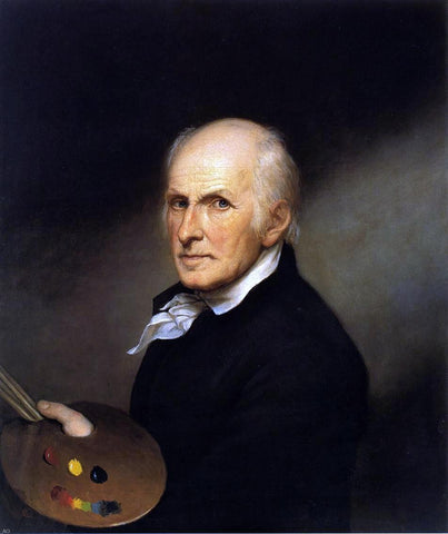  Charles Willson Peale Self Portrait - Hand Painted Oil Painting