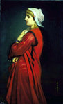  Charles Zacharie Landelle An Armenian Woman - Hand Painted Oil Painting