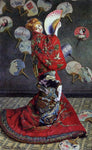  Claude Oscar Monet Camille Monet in Japanese Costume - Hand Painted Oil Painting