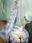  Claude Oscar Monet Jean Monet in His Cradle - Hand Painted Oil Painting