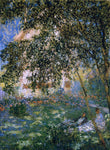  Claude Oscar Monet Relaxing in the Garden, Argenteuil - Hand Painted Oil Painting