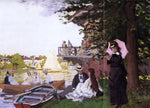  Claude Oscar Monet The Landing State - Hand Painted Oil Painting