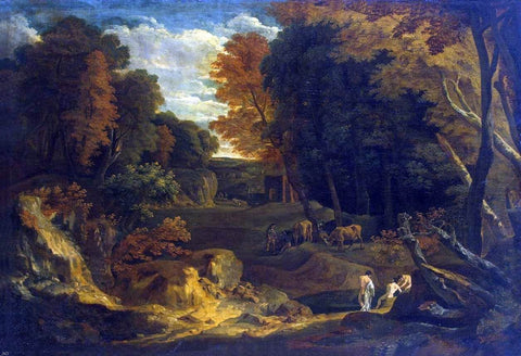  Cornelis Huysmans Forest Landscape - Hand Painted Oil Painting