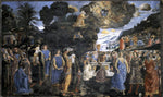  Cosimo Rosselli Tables of the Law with the Golden Calf - Hand Painted Oil Painting